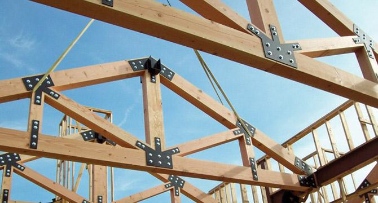 Wood roof truss span tables